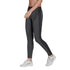 Leggings grigi adidas LOUNGEWEAR Essentials 3-Stripes, Abbigliamento Sport, SKU a713000065, Immagine 0